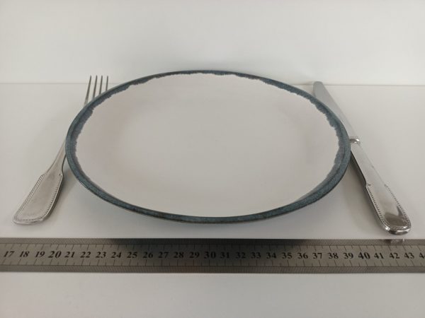 assiette plate 24,5 cm